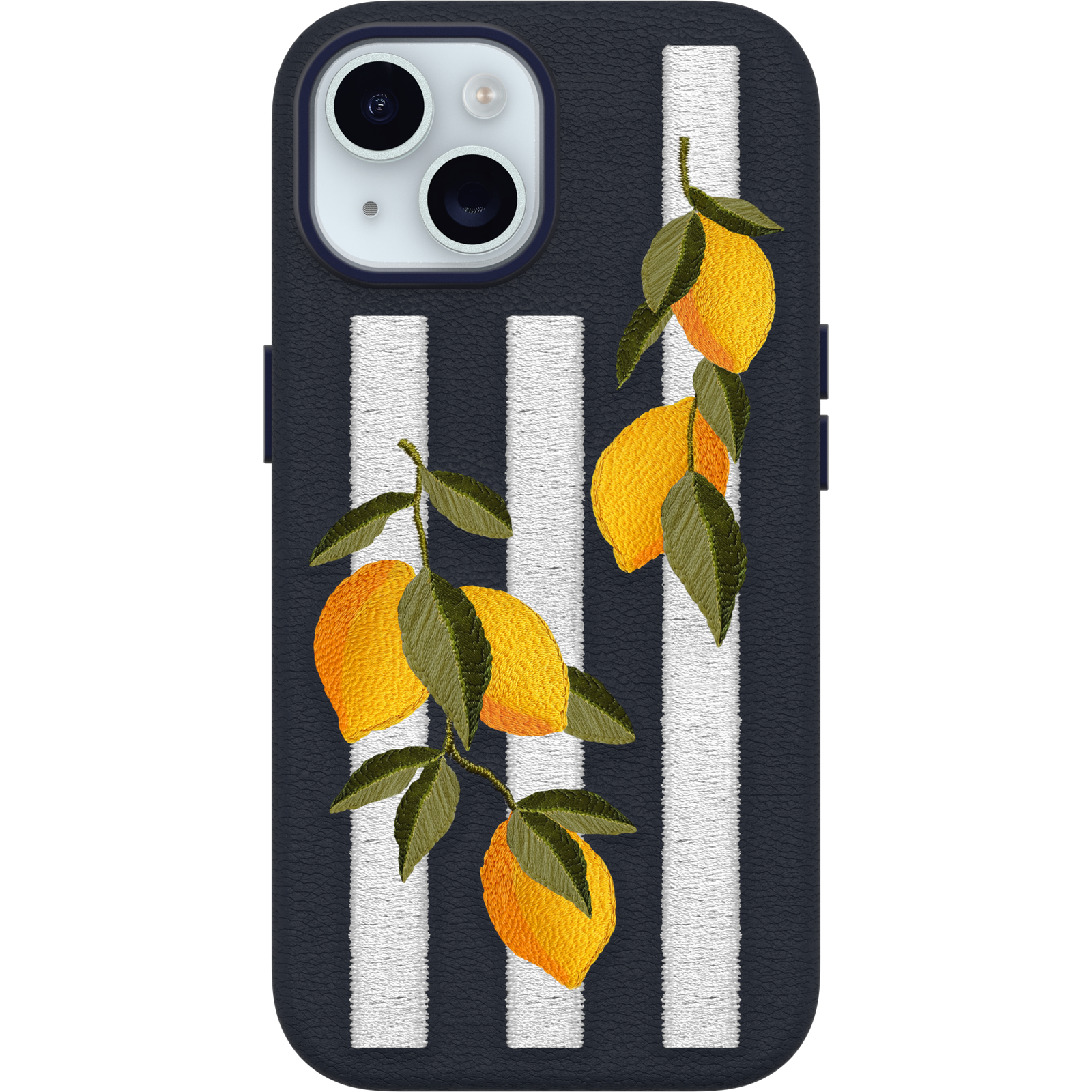 iPhone 15 Symmetry Series Cactus Leather Embroidery Case