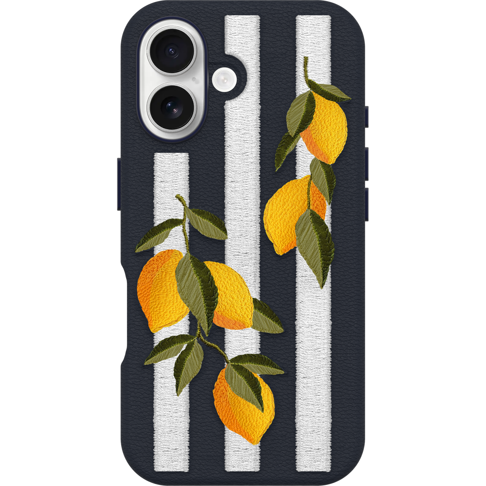 iPhone 16 Symmetry Series Cactus Leather Embroidery Case