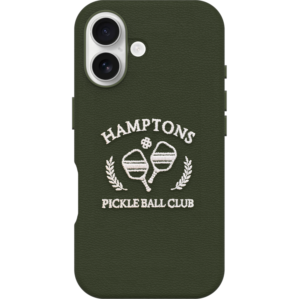 iPhone 16 Symmetry Series Cactus Leather Embroidery Case