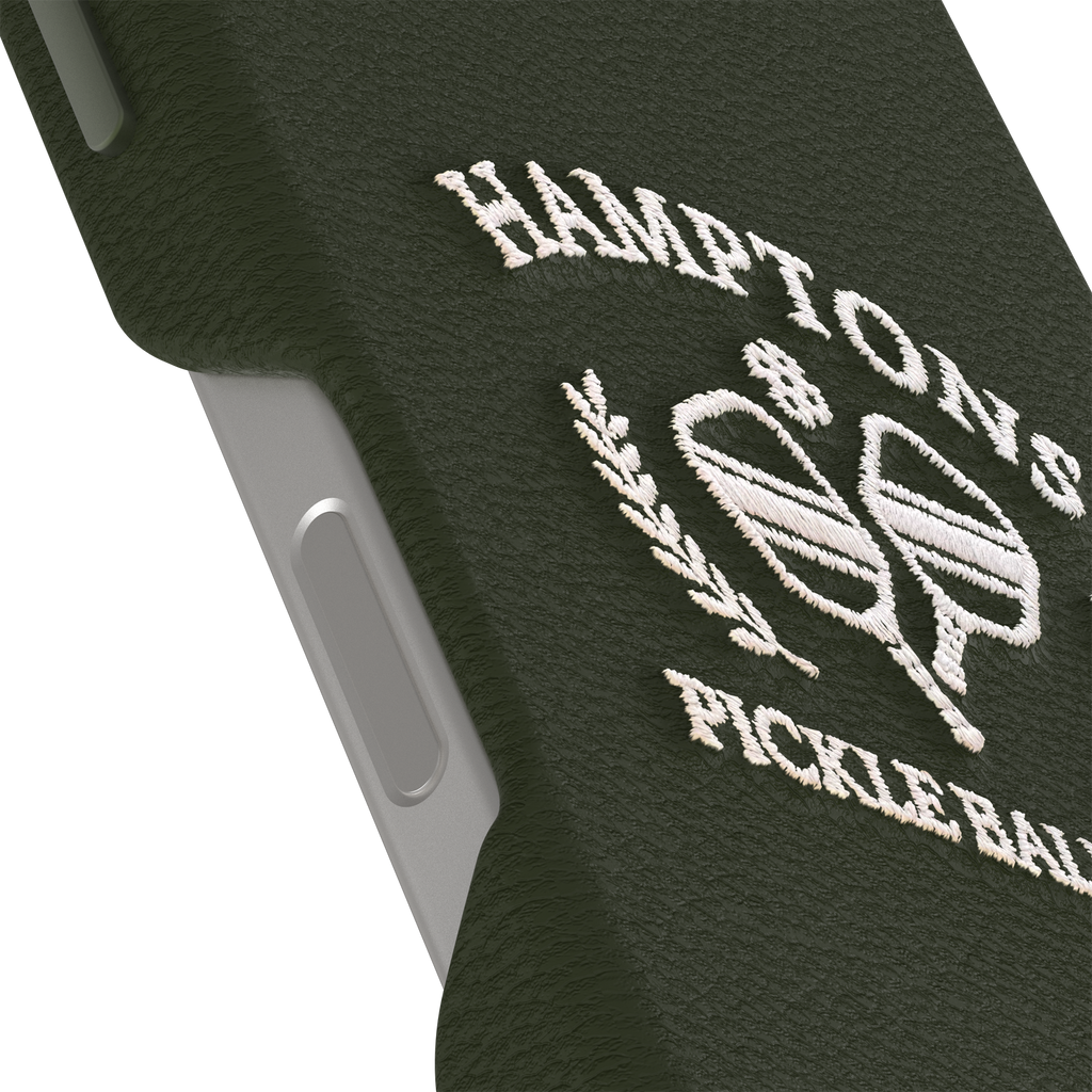 iPhone 16 Symmetry Series Cactus Leather Embroidery Case