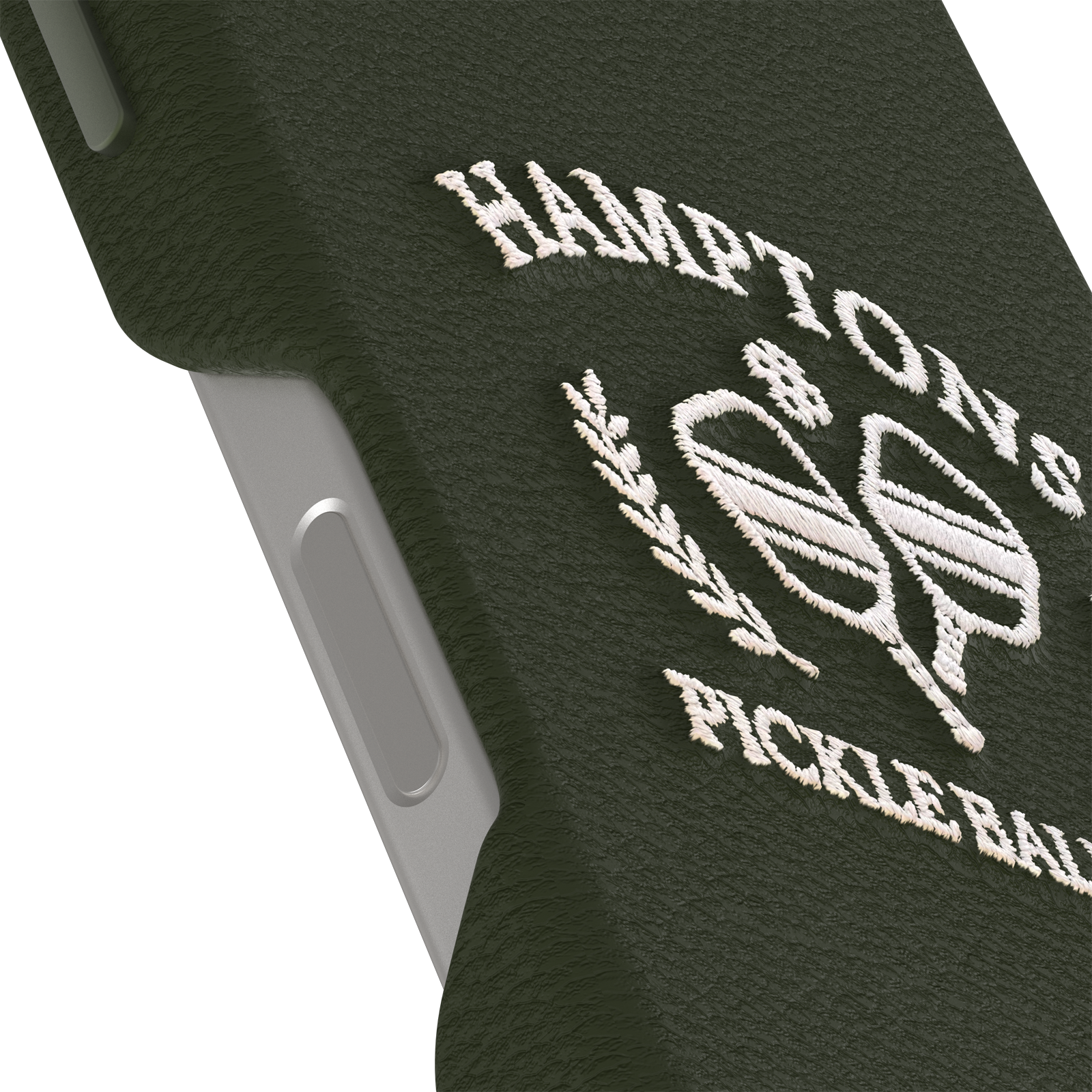 iPhone 16 Symmetry Series Cactus Leather Embroidery Case