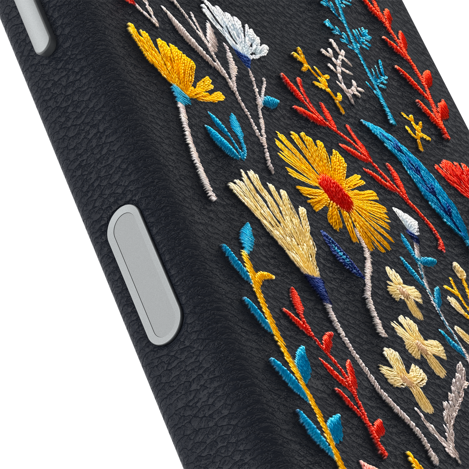 iPhone 17 Symmetry Series Cactus Leather Embroidery Case