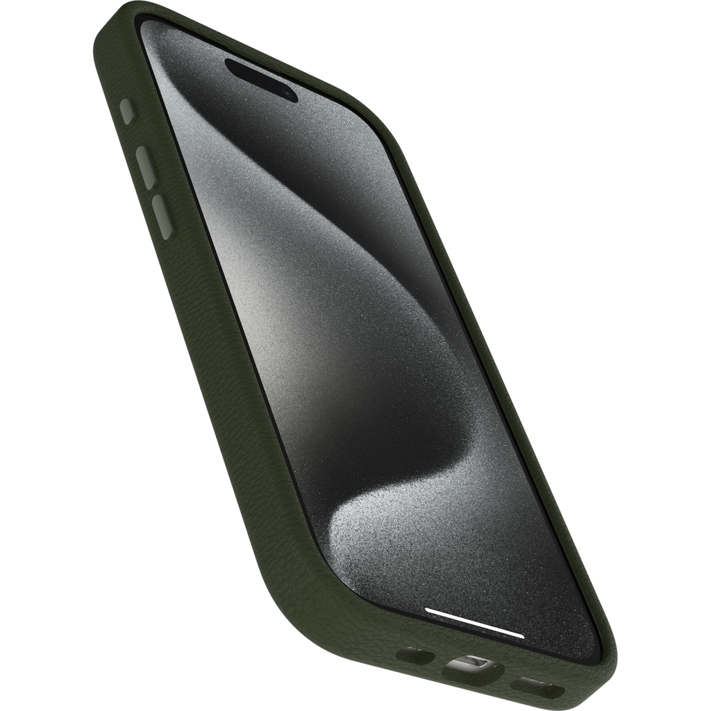 iPhone 15 Pro Symmetry Series Cactus Leather Embroidery Case