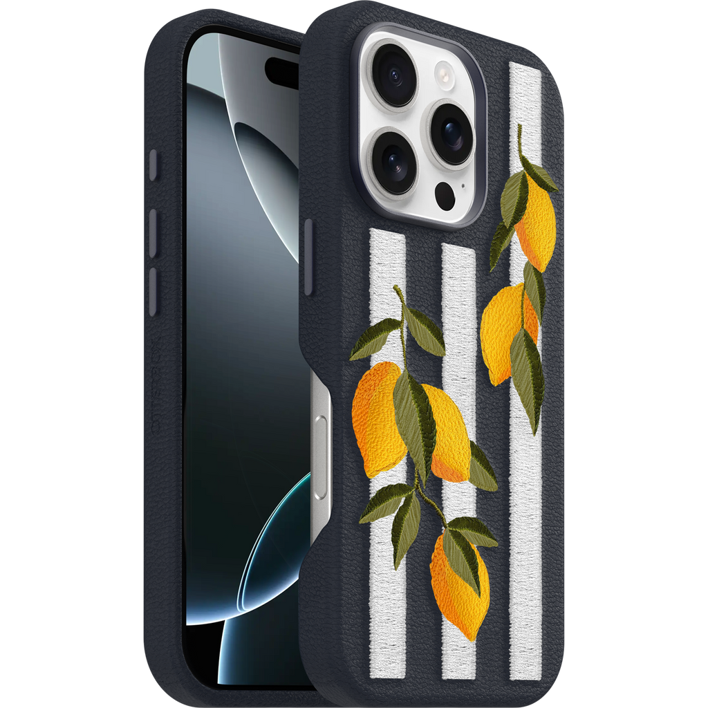 iPhone 16 Pro Symmetry Series Cactus Leather Embroidery Case