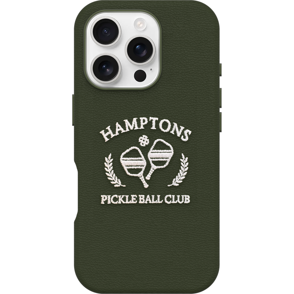iPhone 16 Pro Symmetry Series Cactus Leather Embroidery Case