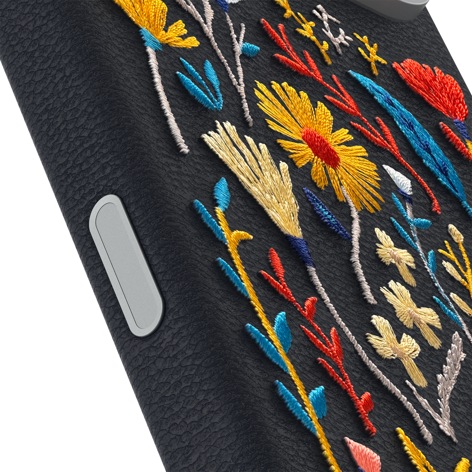 iPhone 17 Pro Max Symmetry Series Cactus Leather Embroidery Case