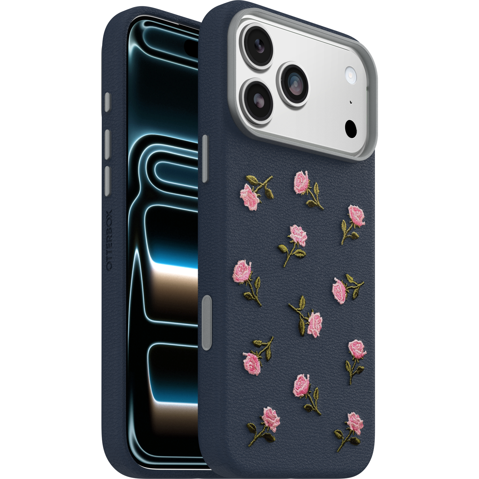 iPhone 17 Pro Max Symmetry Series Cactus Leather Embroidery Case