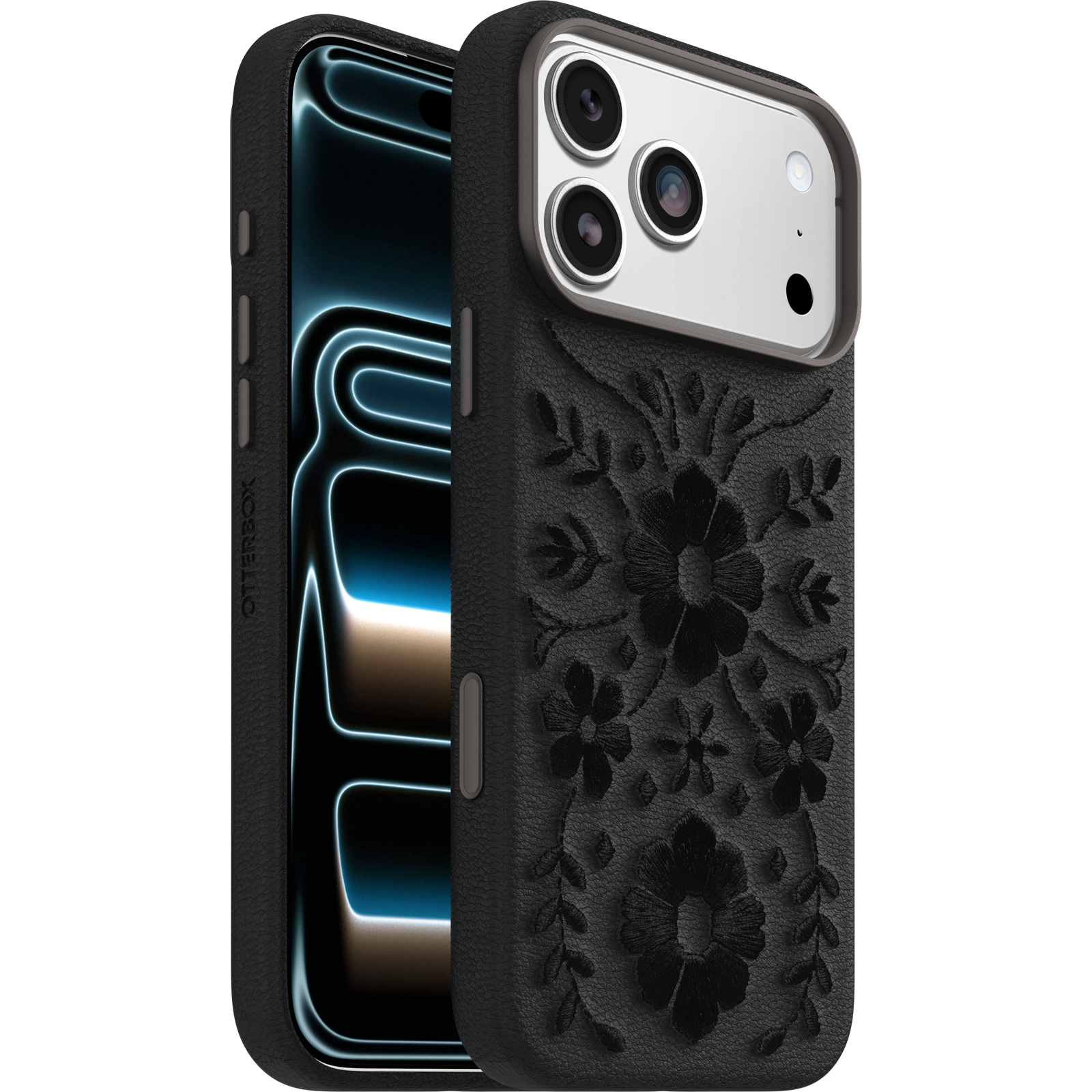 iPhone 17 Pro Max Symmetry Series Cactus Leather Embroidery Case