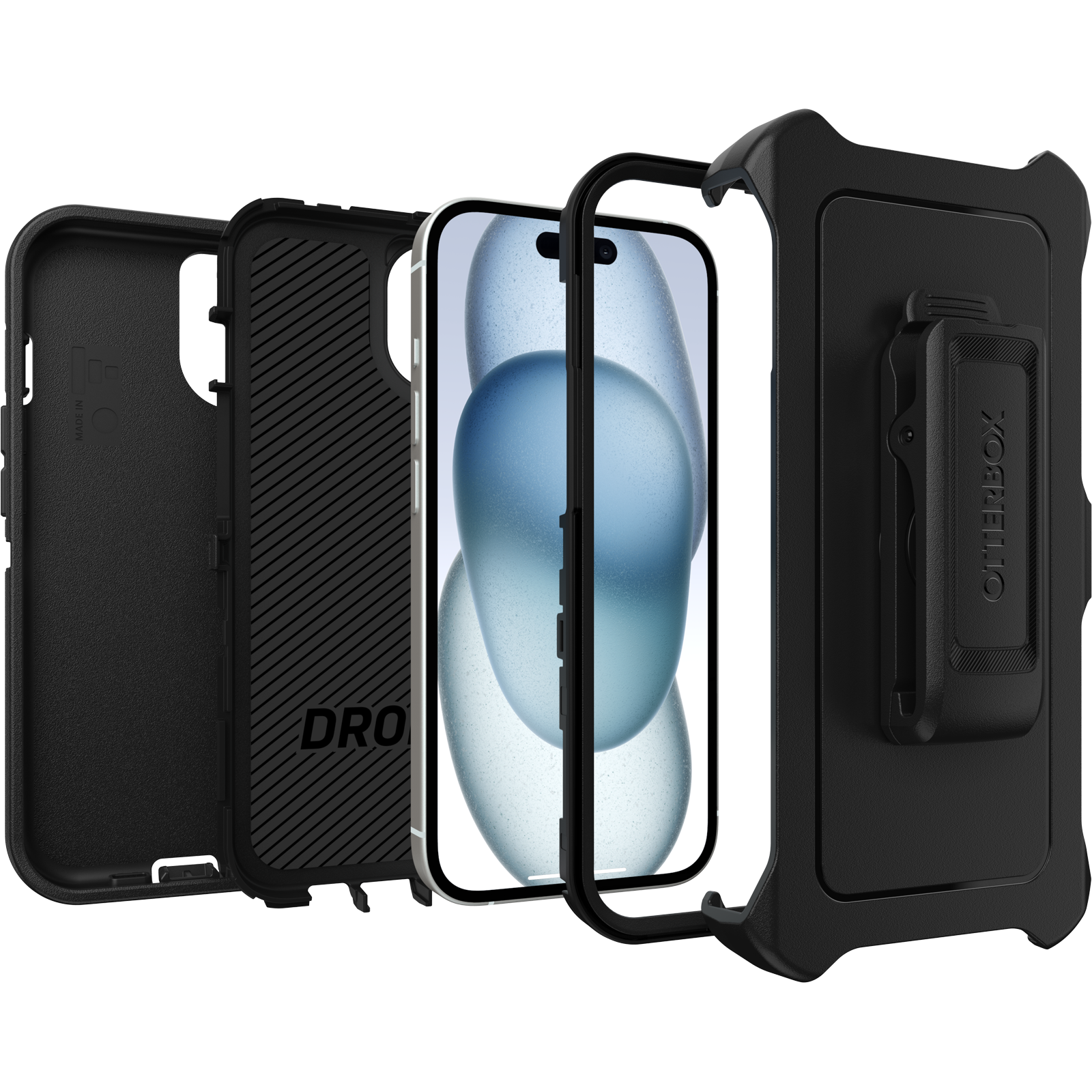 iPhone 17e, iPhone 16e, iPhone 15 and iPhone 14 Defender Series Case