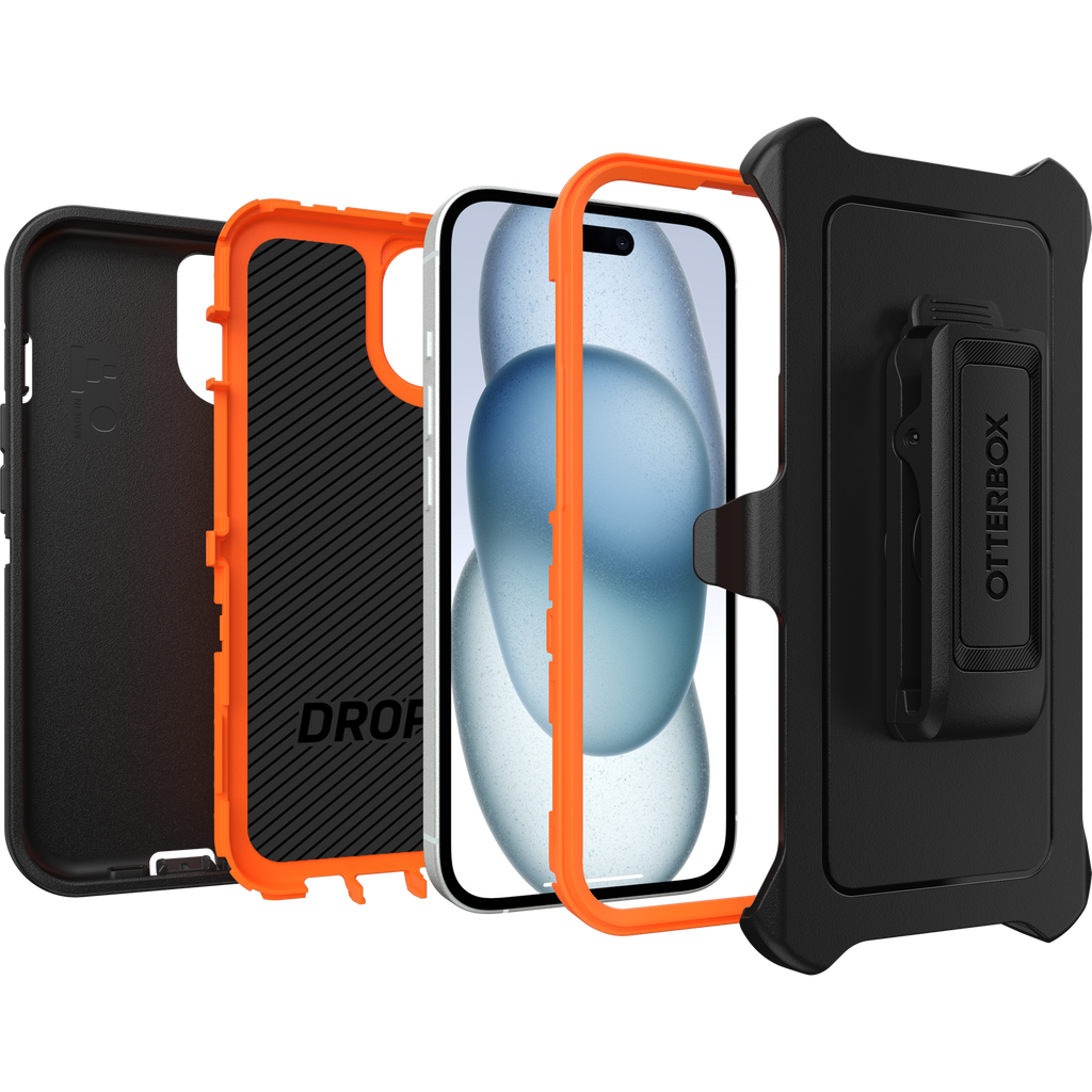 iPhone 17e, iPhone 16e, iPhone 15 and iPhone 14 Defender Series Case
