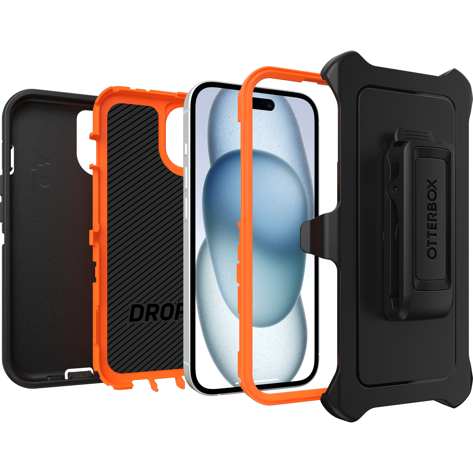 iPhone 17e, iPhone 16e, iPhone 15 and iPhone 14 Defender Series Case