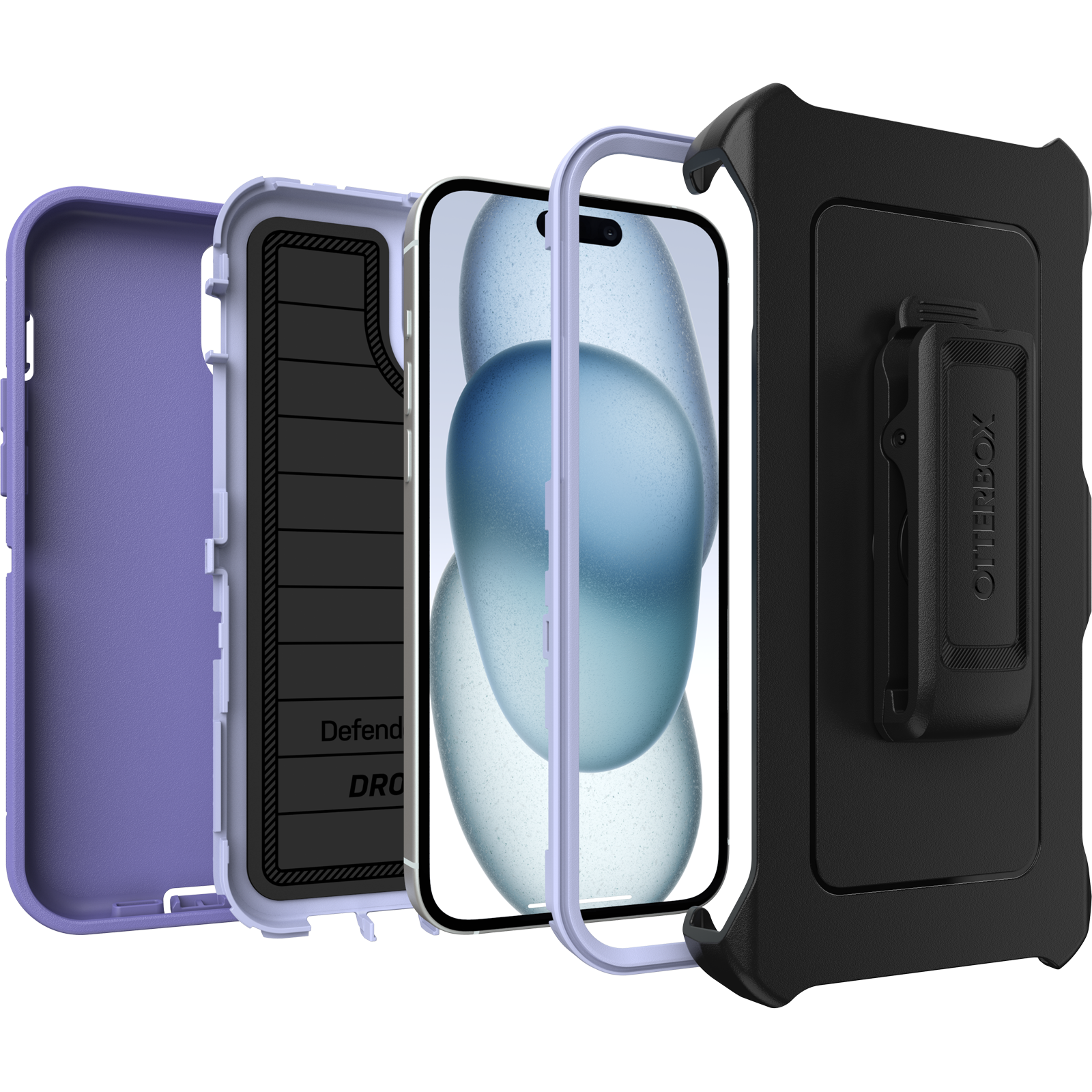 iPhone 15 Plus and iPhone 14 Plus Defender Series Pro Case