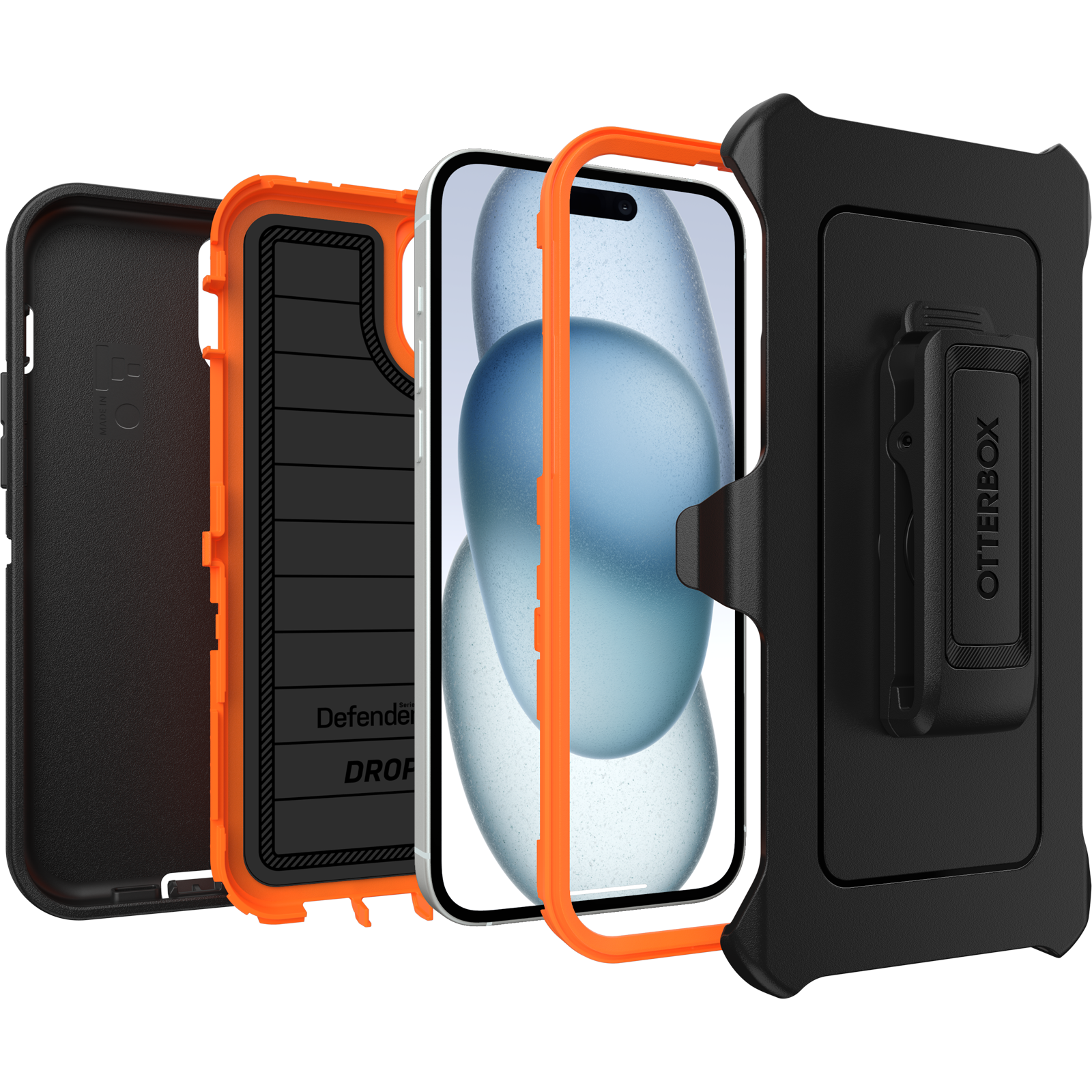 iPhone 15 Plus and iPhone 14 Plus Defender Series Pro Case