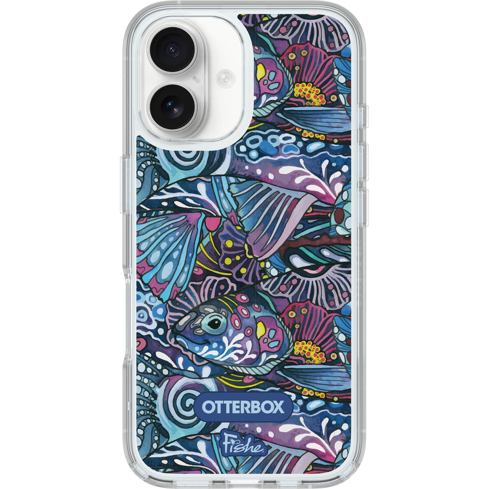 iPhone 16 Symmetry Series Clear Case for MagSafe x Fishe