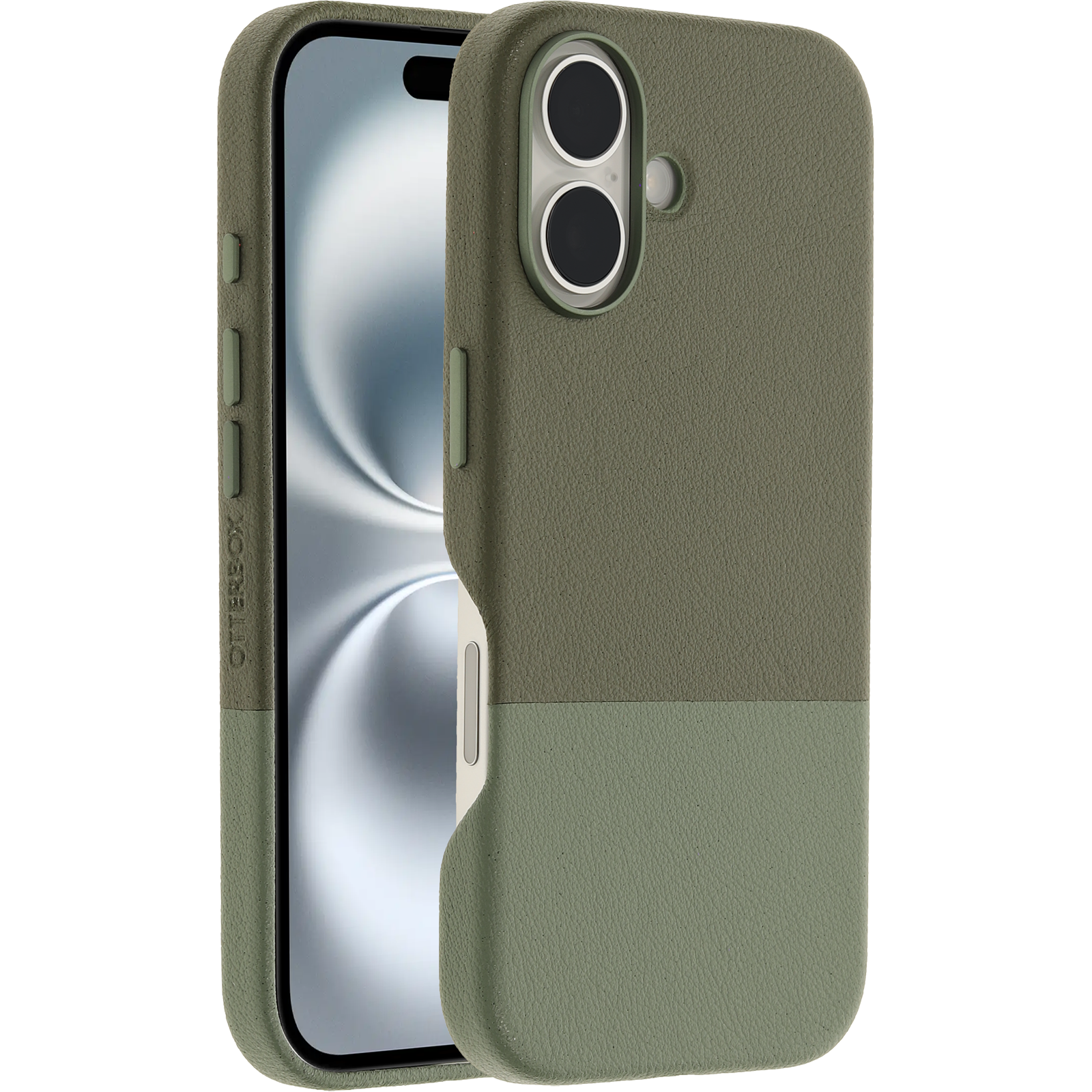 iPhone 16 Statement Series Cactus Leather Case for MagSafe