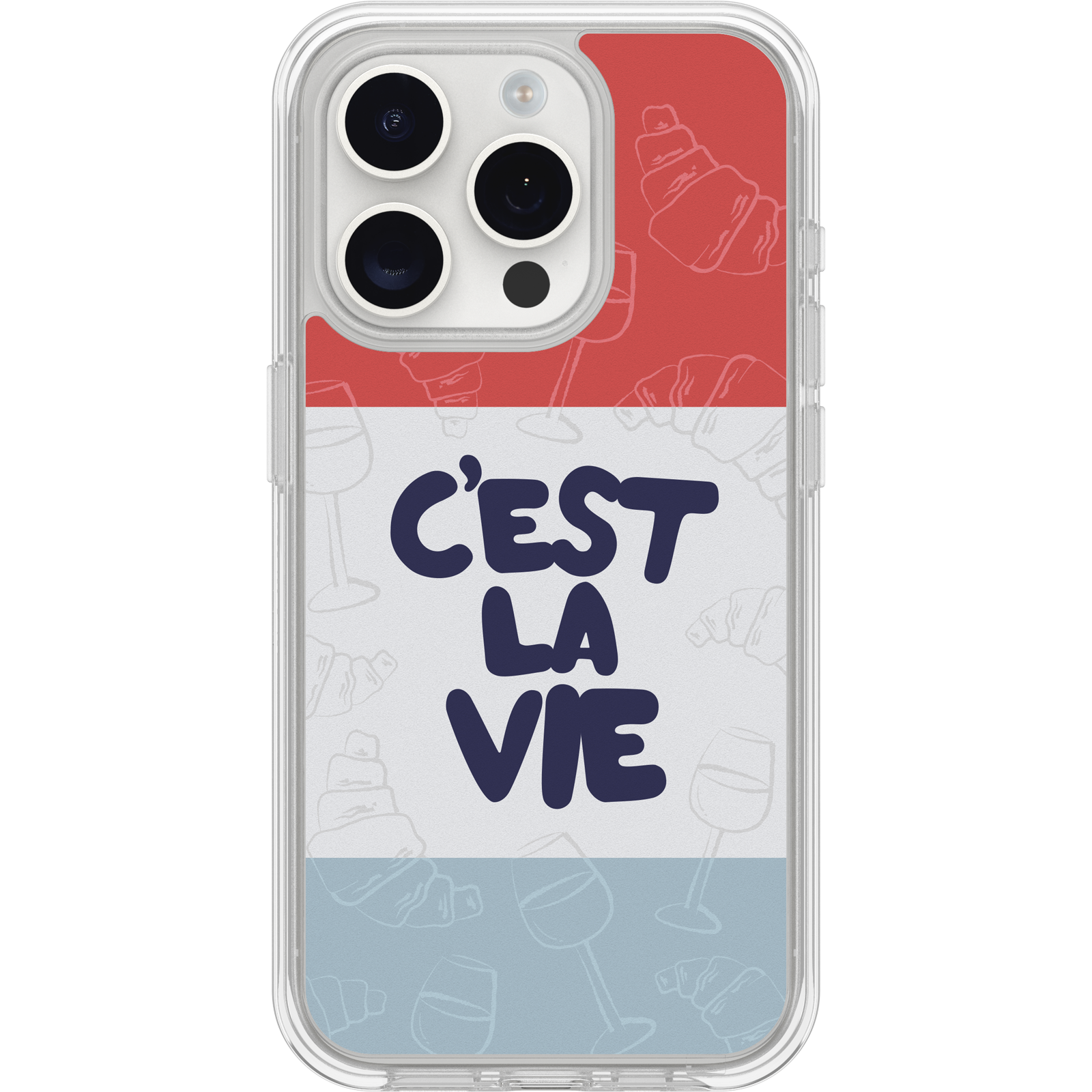 iPhone 15 Pro Symmetry Series Clear Case for MagSafe Summer Abroad