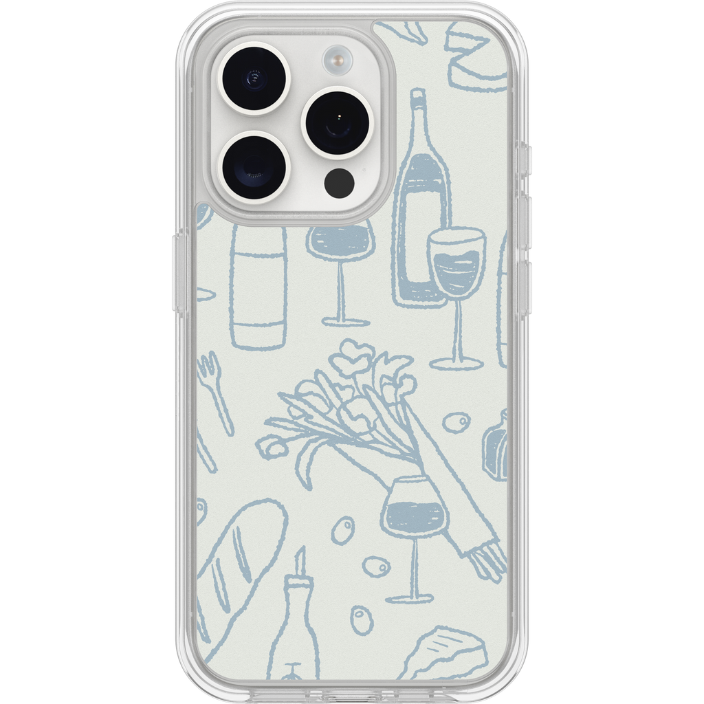 iPhone 15 Pro Symmetry Series Clear Case for MagSafe Summer Abroad