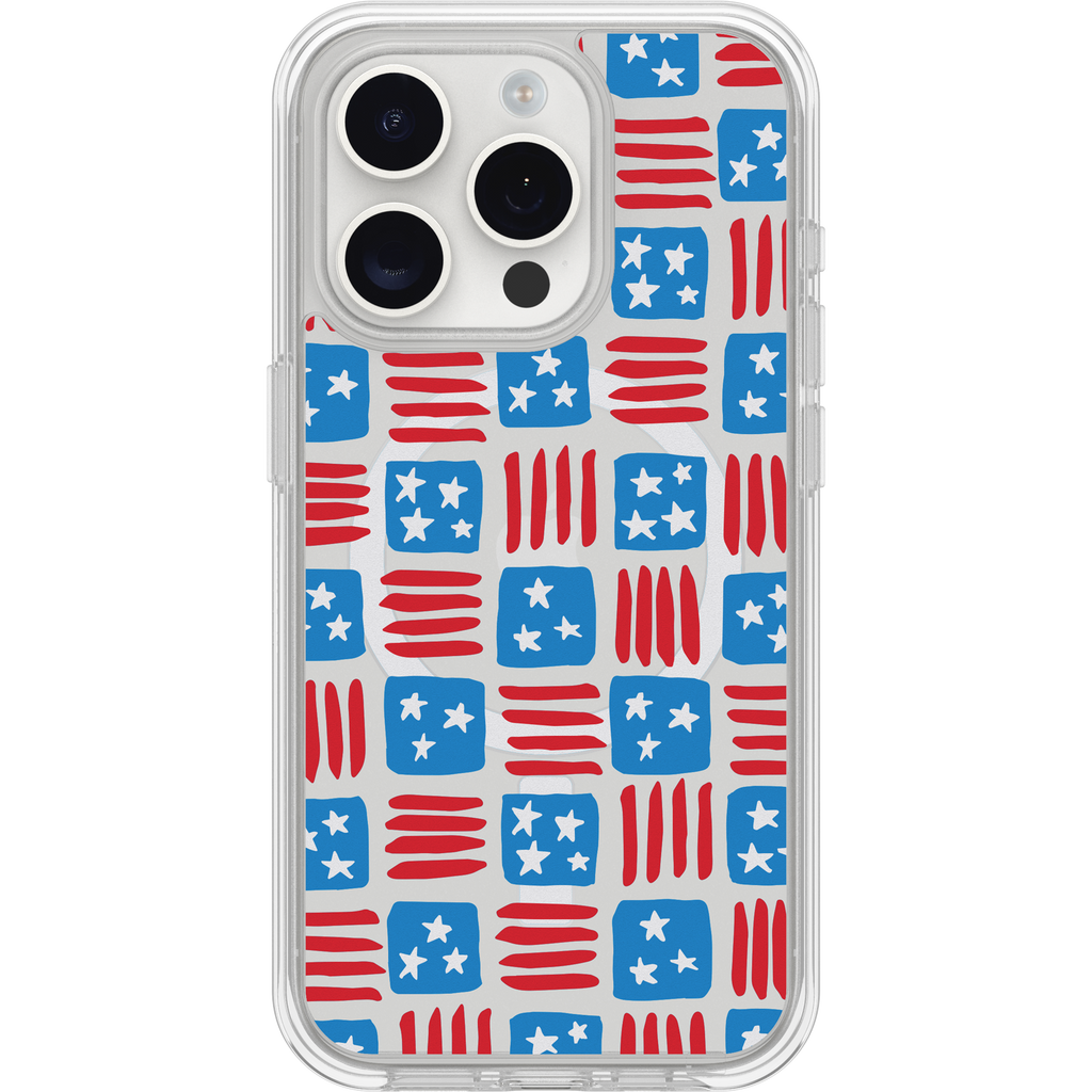 iPhone 15 Pro Symmetry Series Clear Case for MagSafe Summer Abroad