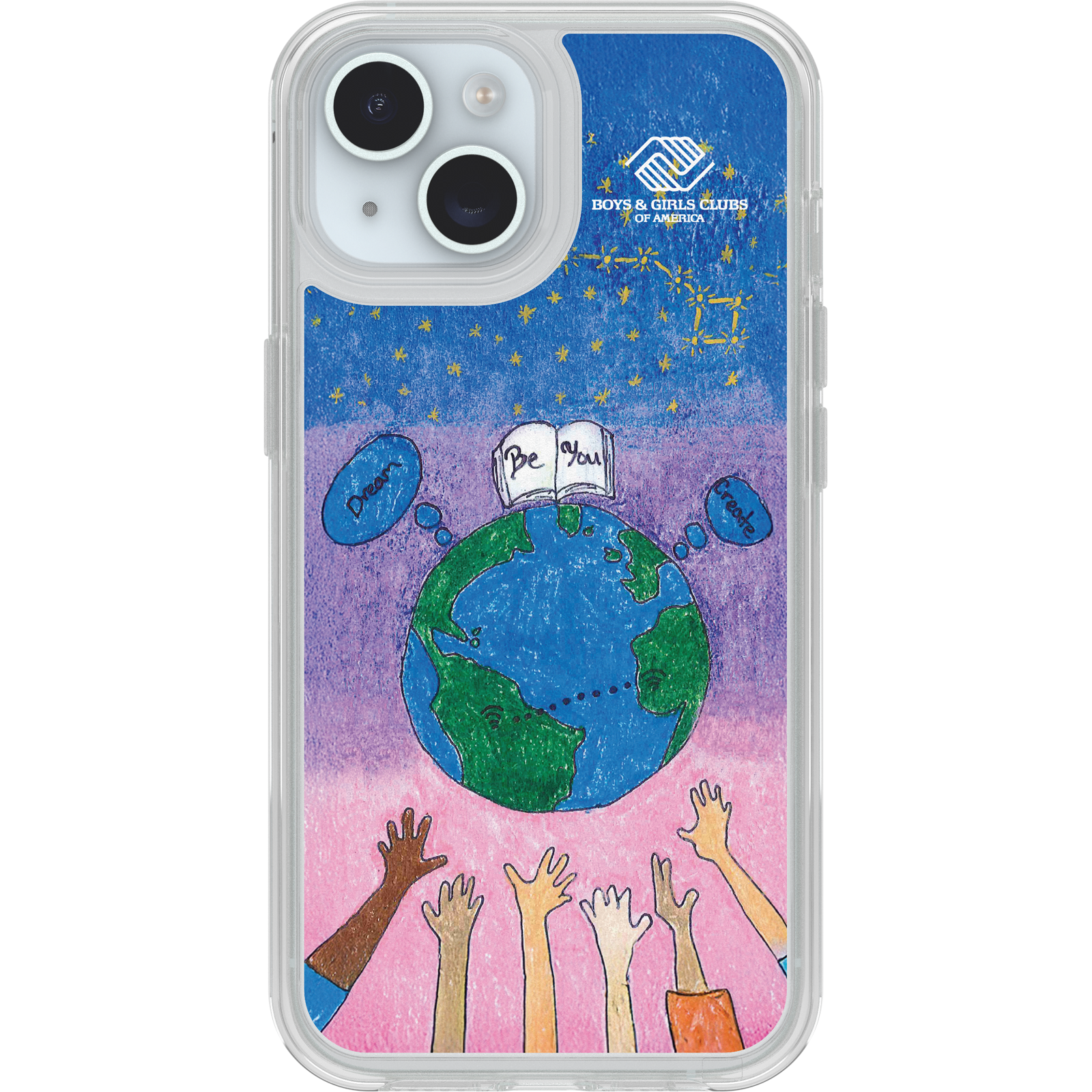 iPhone 17e, iPhone 16e, iPhone 15 and iPhone 14 Symmetry Series Clear Case for MagSafe Boys & Girls Clubs of America