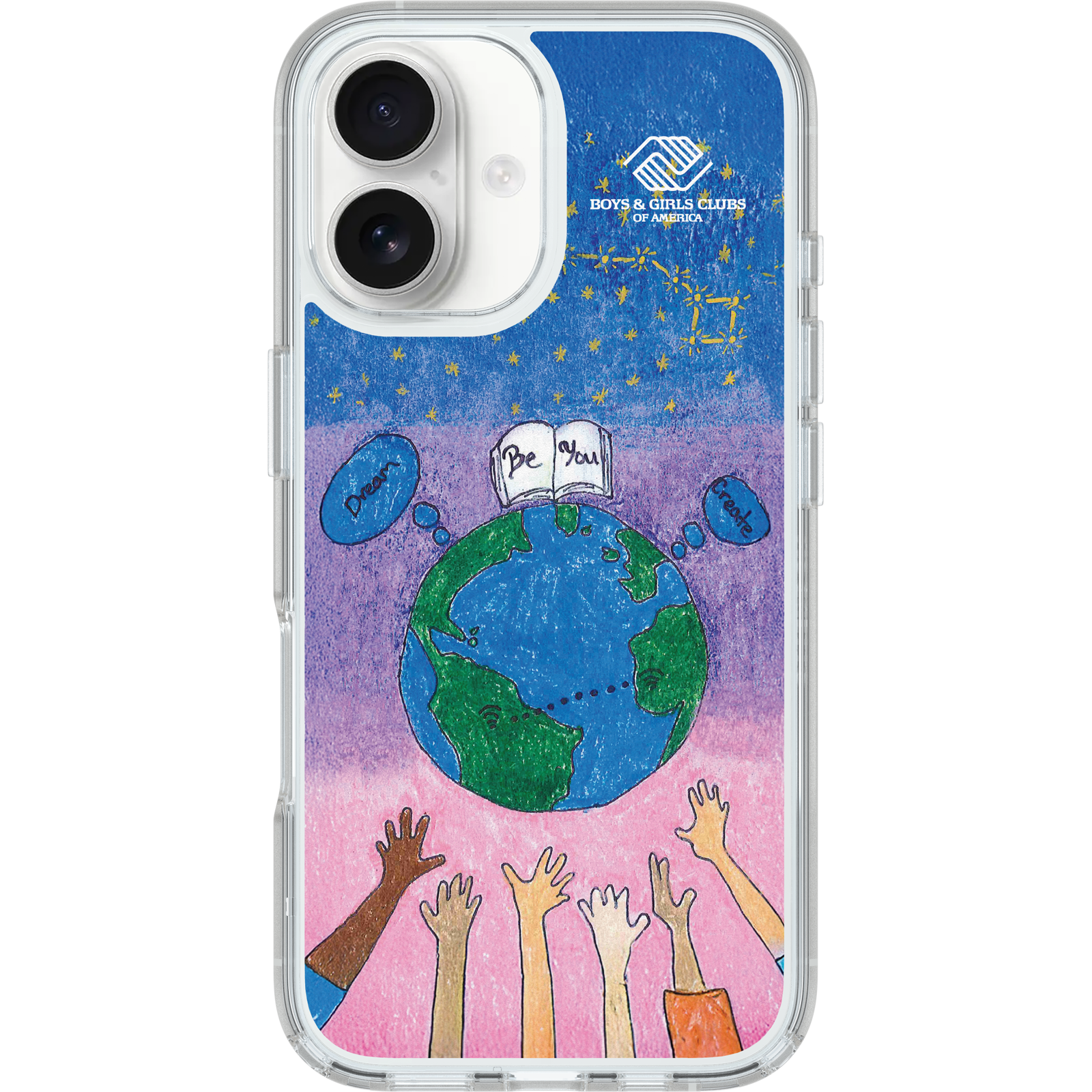 iPhone 16 Symmetry Series Clear Case for MagSafe Boys & Girls Clubs of America