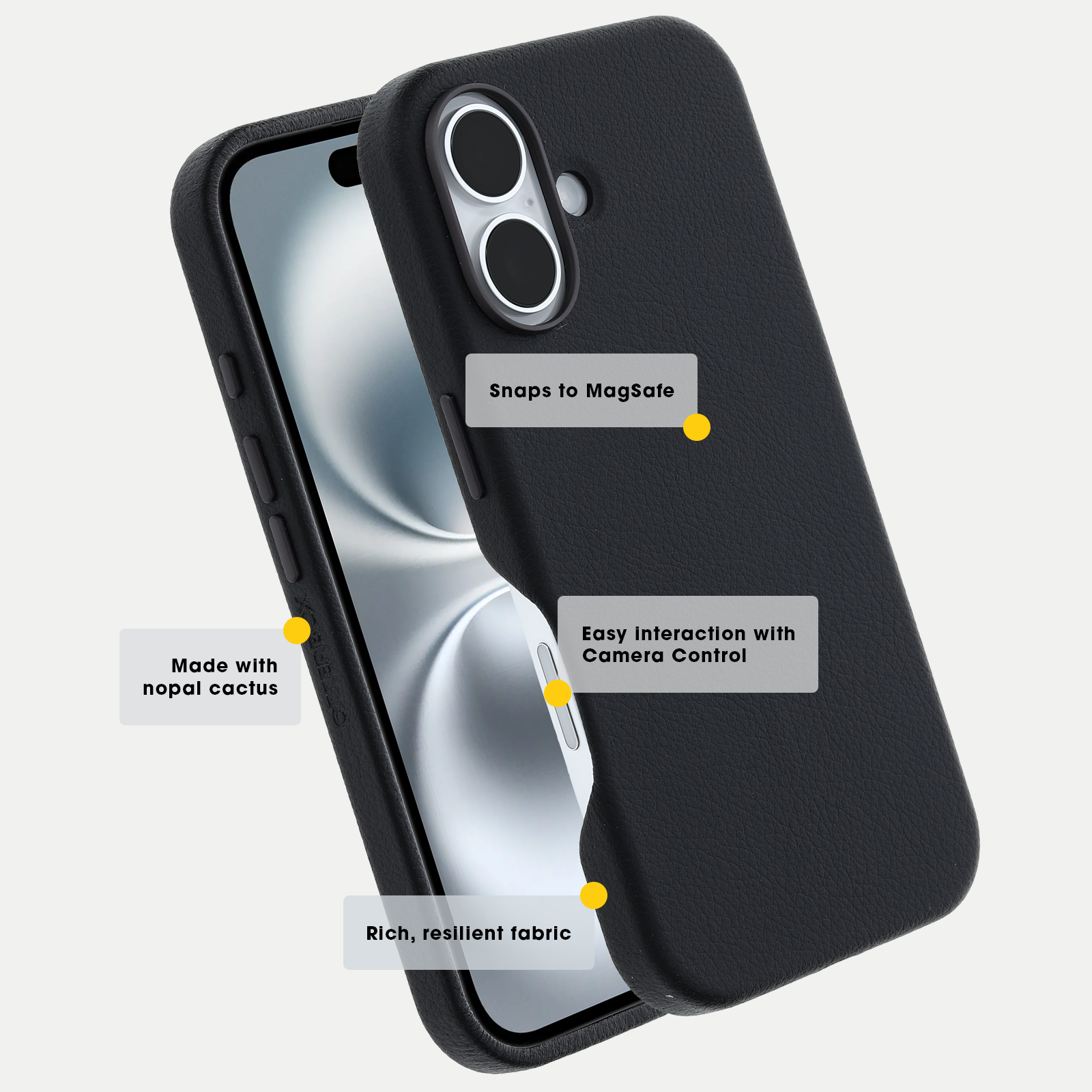 iPhone 16 Symmetry Series Cactus Leather for MagSafe Case