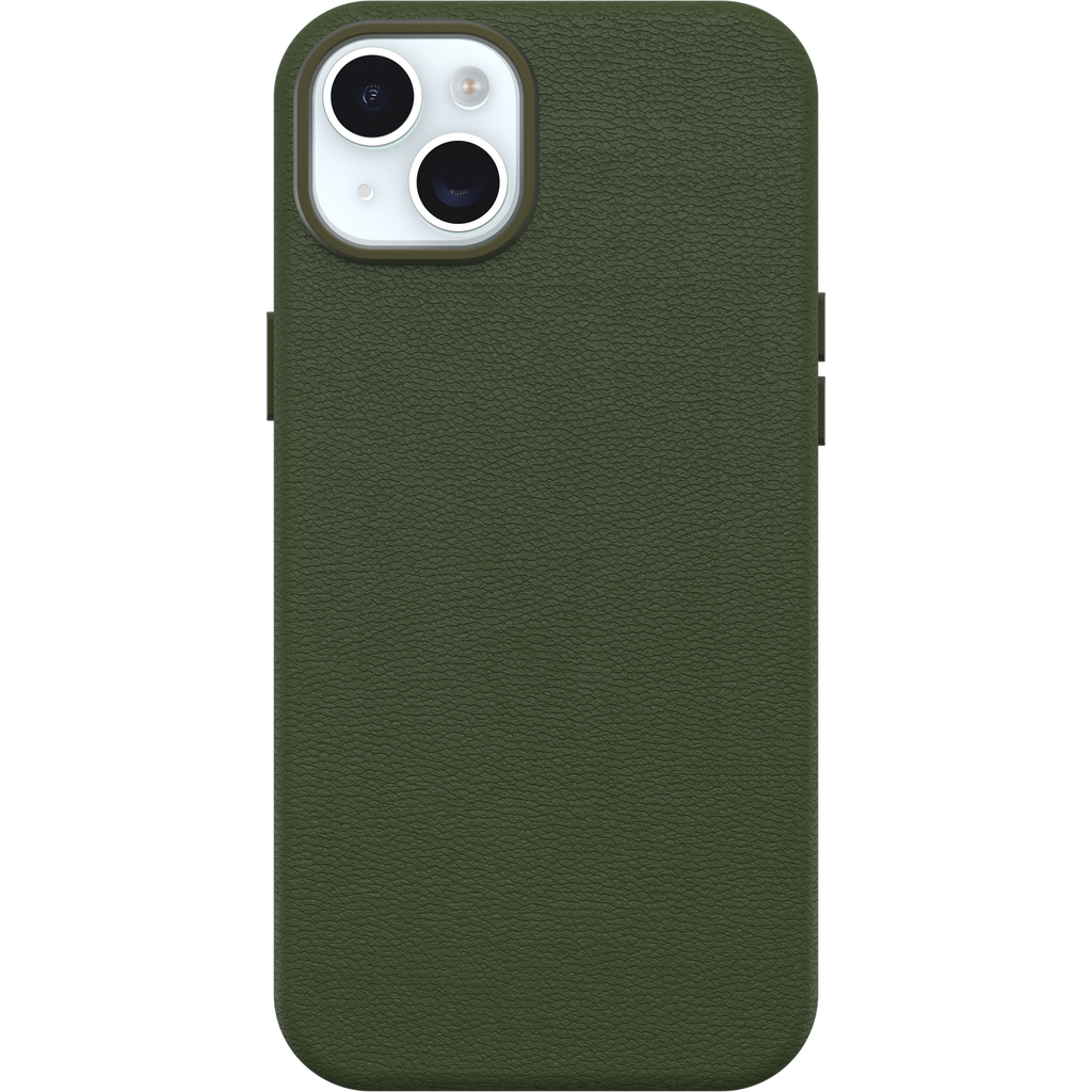 iPhone 15 Plus Symmetry Series Cactus Leather Case