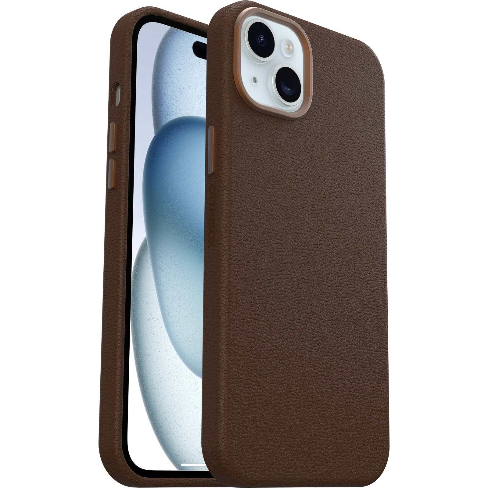 iPhone 15 Plus Symmetry Series Cactus Leather Case