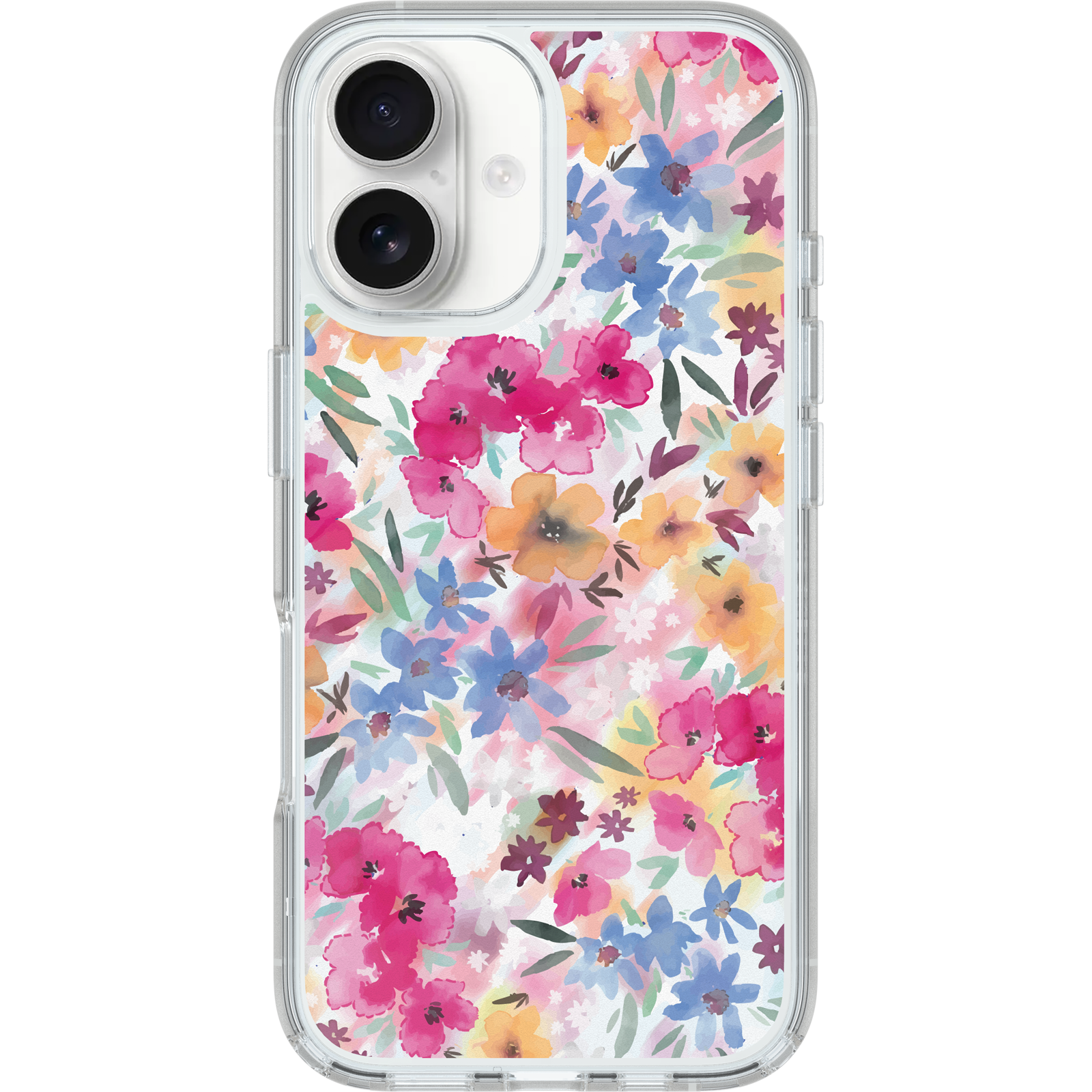 iPhone 16 Symmetry Series Clear for MagSafe Confetti of Blossoms Case