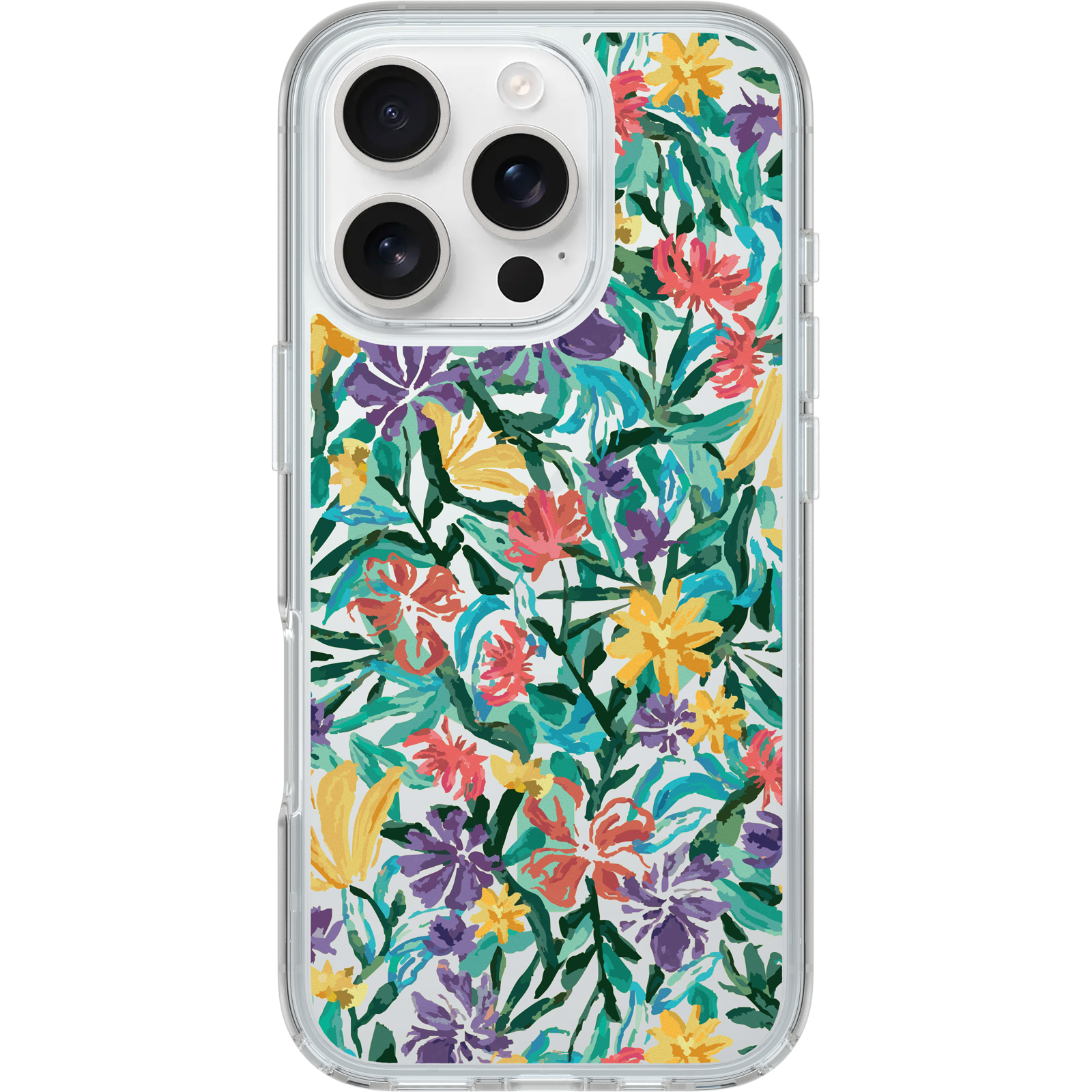 iPhone 16 Pro Symmetry Series Clear for MagSafe Confetti of Blossoms Case