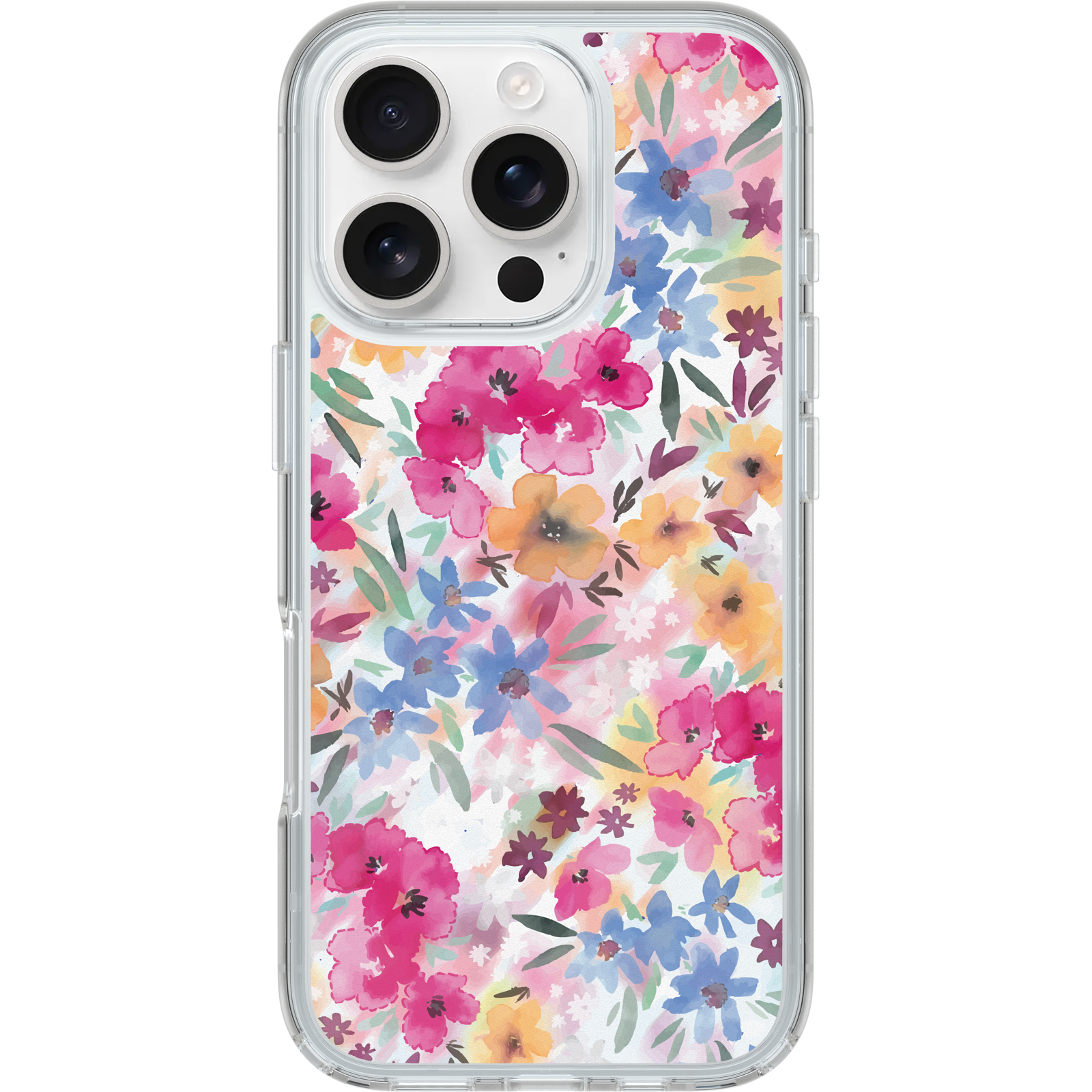 iPhone 16 Pro Symmetry Series Clear for MagSafe Confetti of Blossoms Case