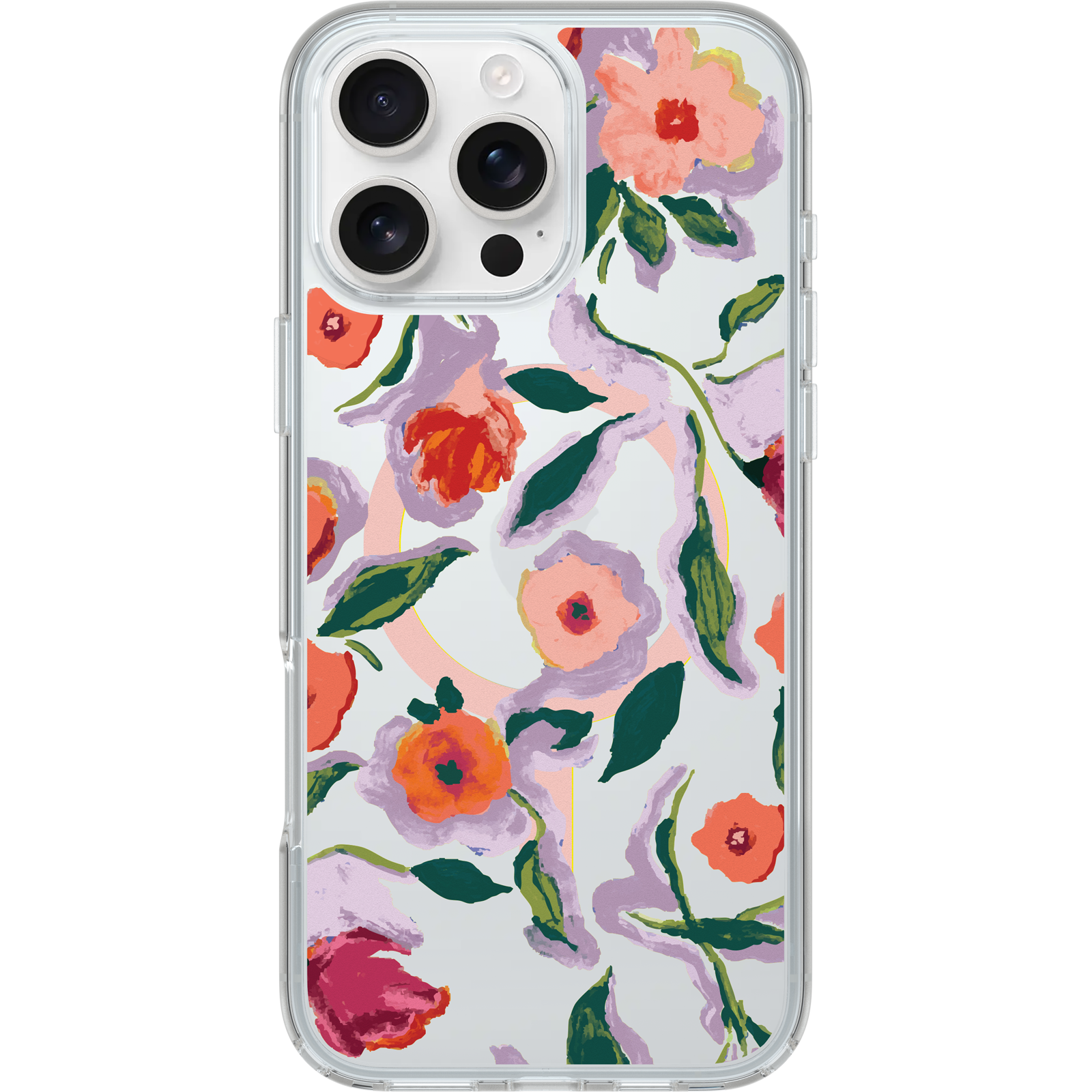 iPhone 16 Pro Max Symmetry Series Clear for MagSafe Confetti of Blossoms Case