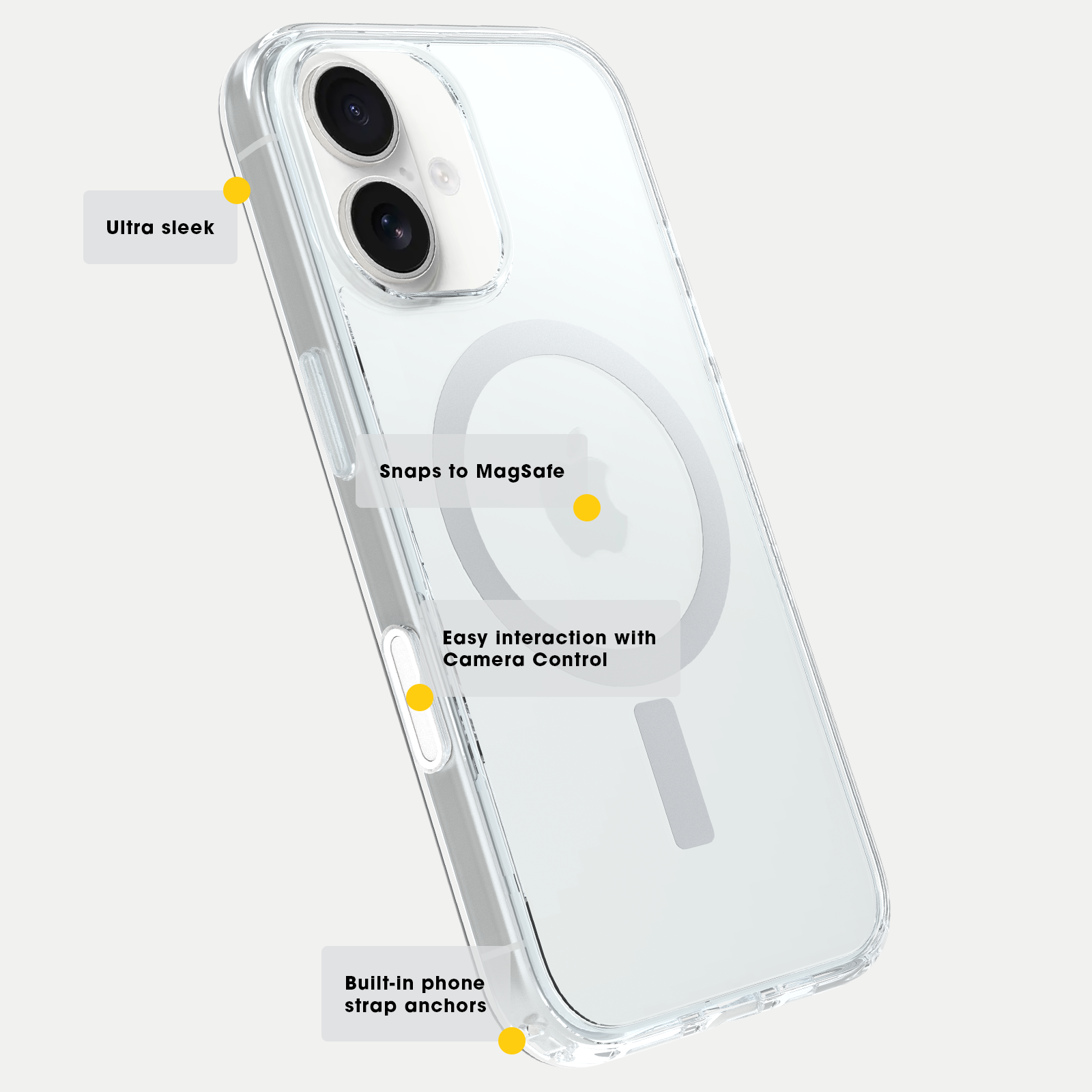 iPhone 16 Pro Symmetry Series Clear Case with Camera Control