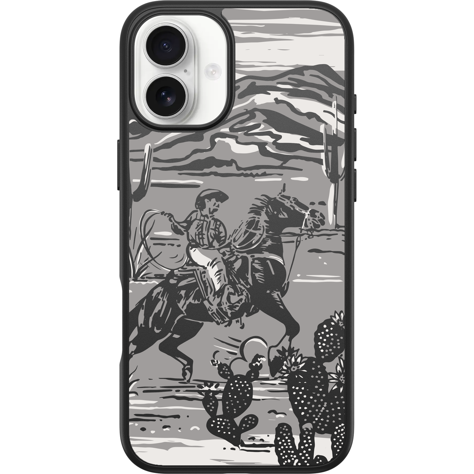 iPhone 16 Plus Symmetry Series Case for MagSafe Western Noir Collection