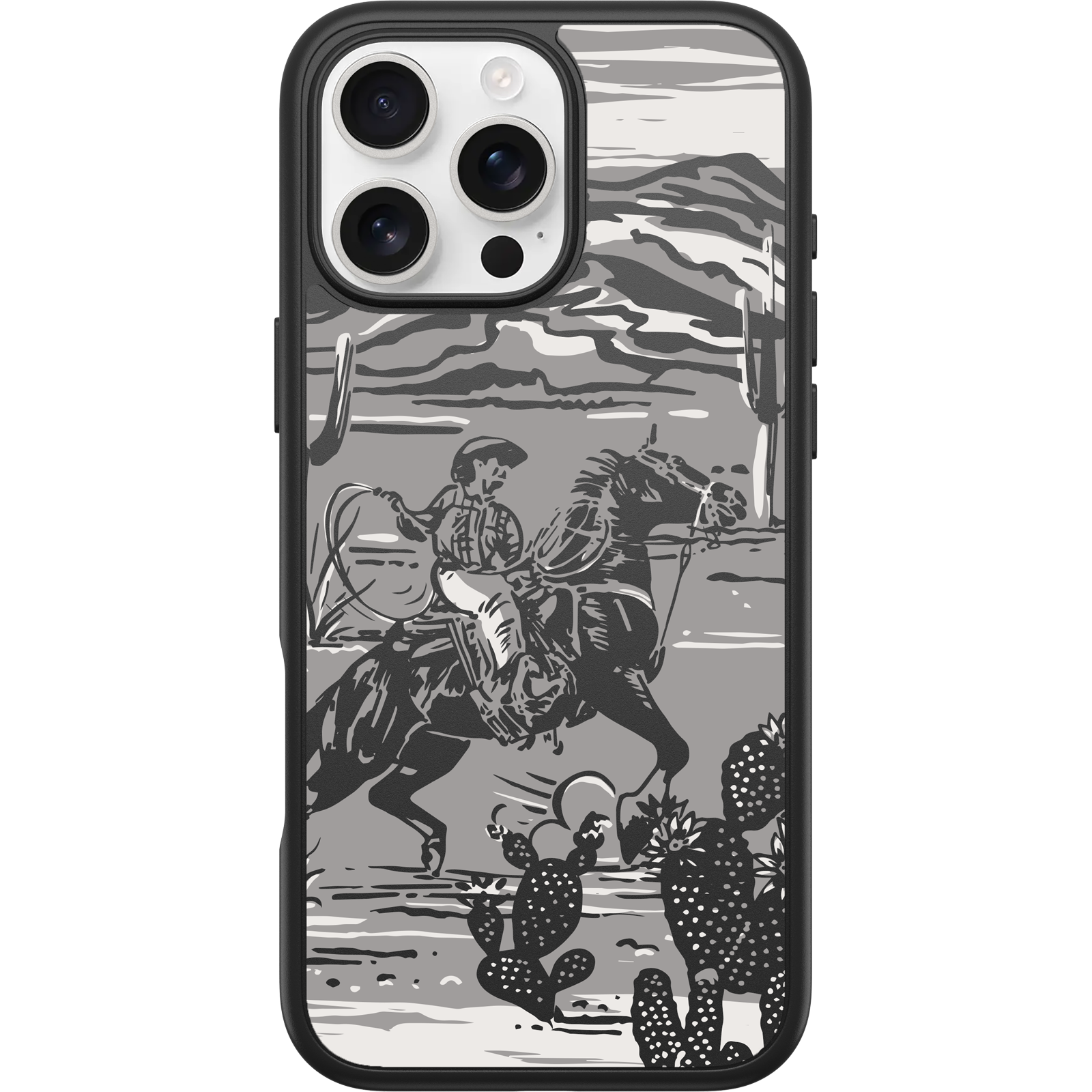 iPhone 16 Pro Max Symmetry Series Case for MagSafe Western Noir Collection